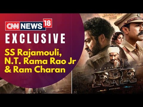 Thumbnail for SS Rajamouli Latest Interview | NT Rama Rao Jr | Ram Charan Interview | RRR Trailer | CNN News18 by CNN-News18