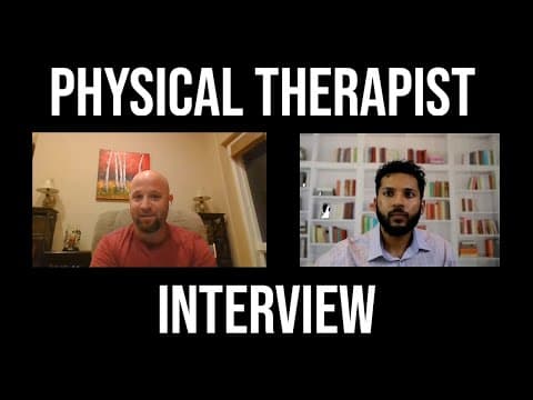 Thumbnail for Physical therapist interview | Physical Therapist day in the life, how to become one, salary, etc by Adnan A