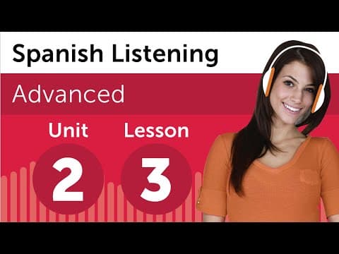 Thumbnail for Spanish Listening Practice - Ordering Office Supplies in Mexican Spanish by Learn Spanish with SpanishPod101.com