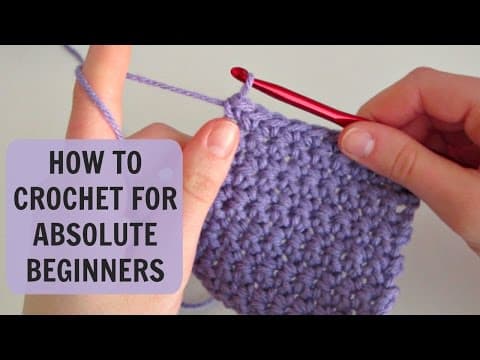 Thumbnail for How to Crochet for Absolute Beginners: Part 1 by simplydaisy