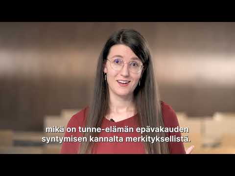 Thumbnail for Tunne-elämän epävakauden kehittyminen by Digitaalinen mielenterveys