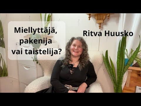Thumbnail for Miellyttäjä, pakenija vai taistelija? Tunnista oma selviytymiskeinosi 1/7 by Ritva Huusko